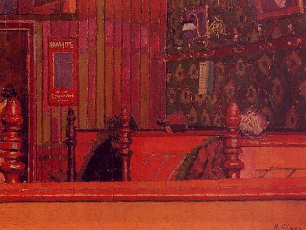  Harold  Gilman An Eating House oil painting image